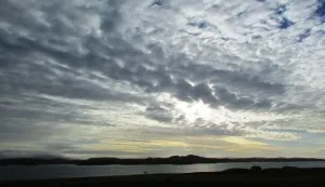 afternoon sky sound of iona